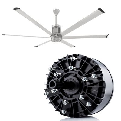 Moteur à courant alternatif de type BLDC pour ventilateur électrique HVLS dans un climatiseur industriel