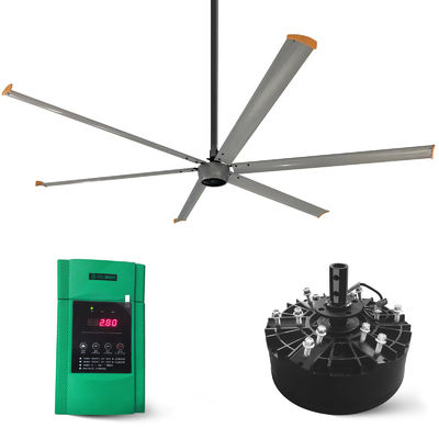 1500w 220v 12ft 10ft 20ft 18ft 16ft grand ventilateur à débit axial pour les performances d'entrepôt