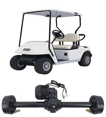 Capacité de charge de 400 kg Véhicule électrique à trois roues avec système de conduite BLDC