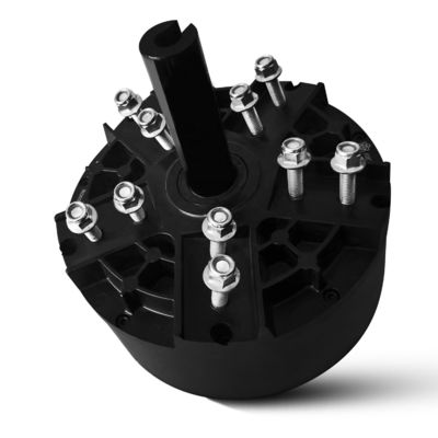 IE 1 Moteur PMSM à 3 phases de 1100w d'efficacité pour ventilateur de plafond BLDC HVLS industriel de grande taille