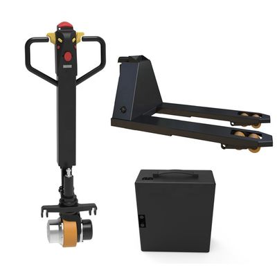 Tracteur élévateur électrique avec hauteur de levage minimale de 80 mm et longueur de fourche de 1150 mm/1200 mm