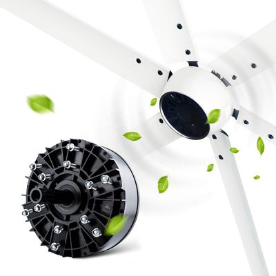 Efficacité IE 1 12ft 10ft 16ft 14ft 1500W 1100W 750W BLDC moteur de ventilateur de plafond HVLS industriel