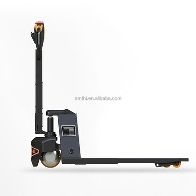 Camion élévateur de 1 tonne roues Nylon PU Power Souce DC MOTOR AMTHI Ciseaux Camion élévateur de palettes