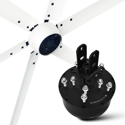 800 m3/h Volume d'air AC DC Ventilateur HVLS industriel sans balai pour une efficacité améliorée