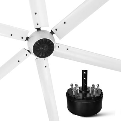 380v/220v 1500W HVls Ventilateurs Prix Puissant basse vitesse couple élevé engrenage plafond BLDC moteur de ventilateur