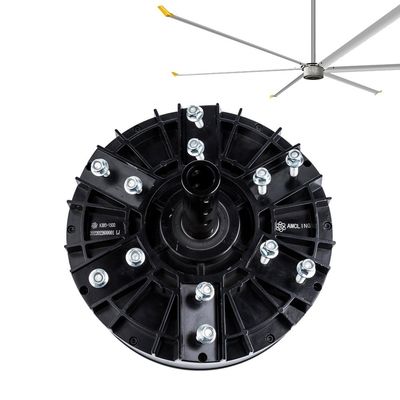 Moteur à courant continu sans balai de 48 v 2000w monophase pour ventilateur industriel de plafond de refroidissement HVLS BLDC