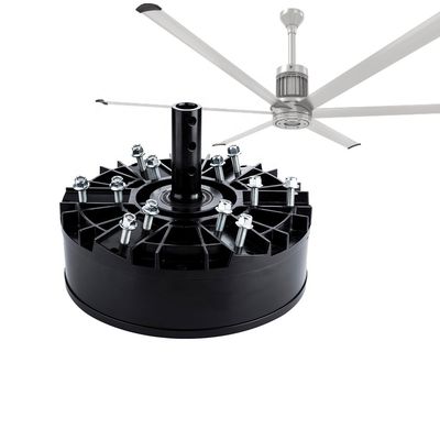 Ventilateur de plafond industriel HVLS de 24 pieds moteur ventilateur entièrement fermé refroidissement 500-1500W lame en aluminium
