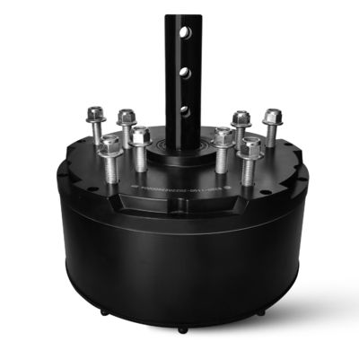 220V / 380V Moteur à lame AL noir pour grand ventilateur de refroidissement industriel dans les matériaux de construction OEM